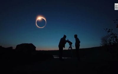 Jim Sowell Talks About Watching Annular Eclipse