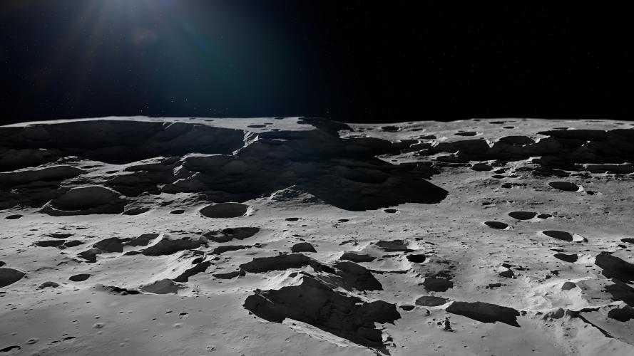 Lunar surface