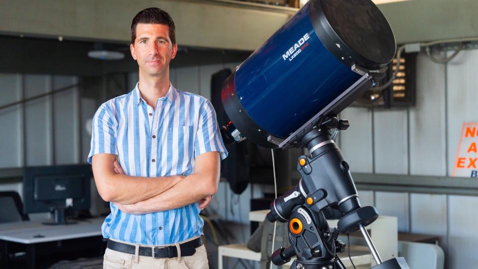 Paul Sell of the School of Physics (Photo: Benjamin Zhao/Georgia Tech)